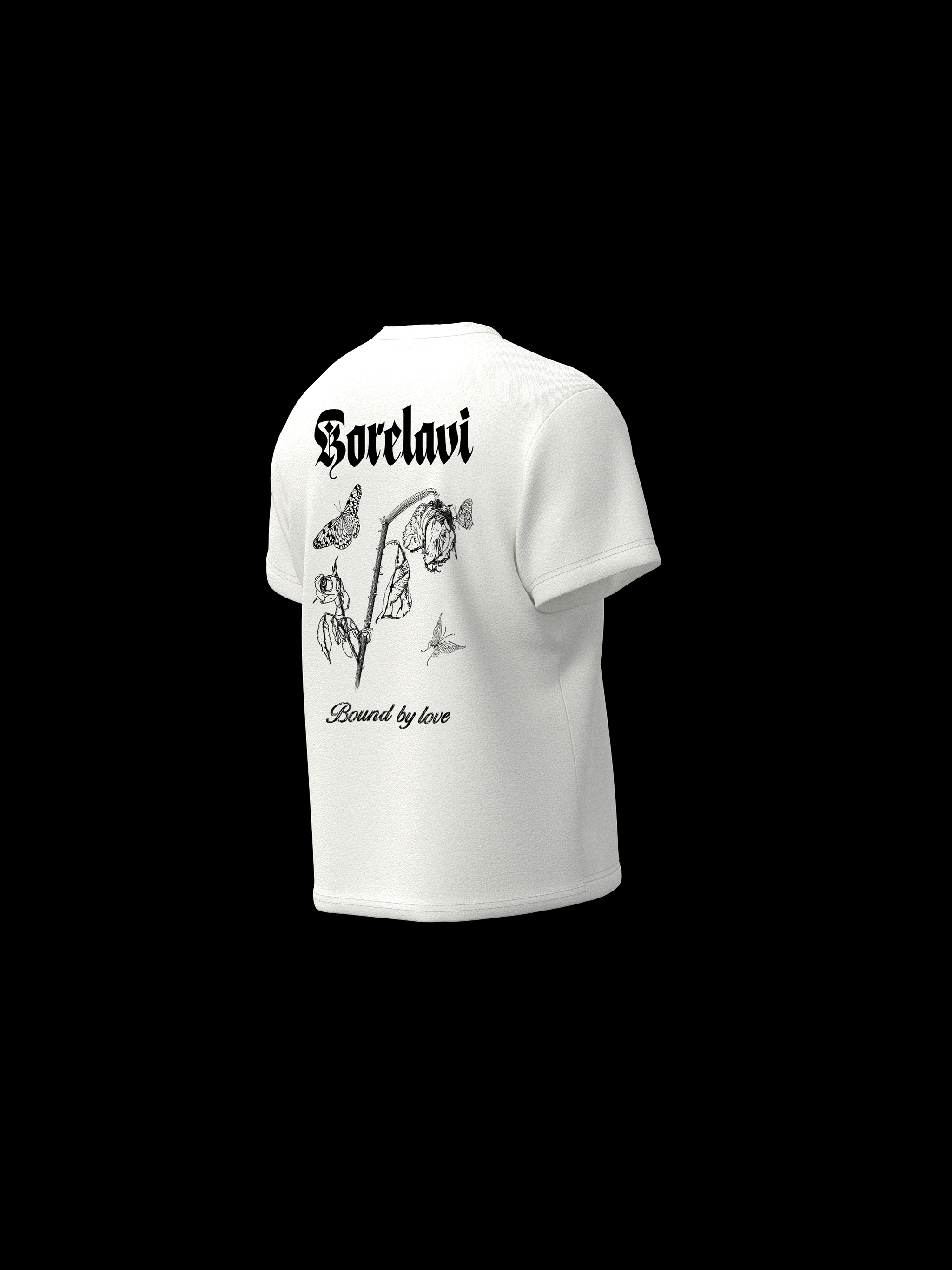 Bound by love printed T-shirt