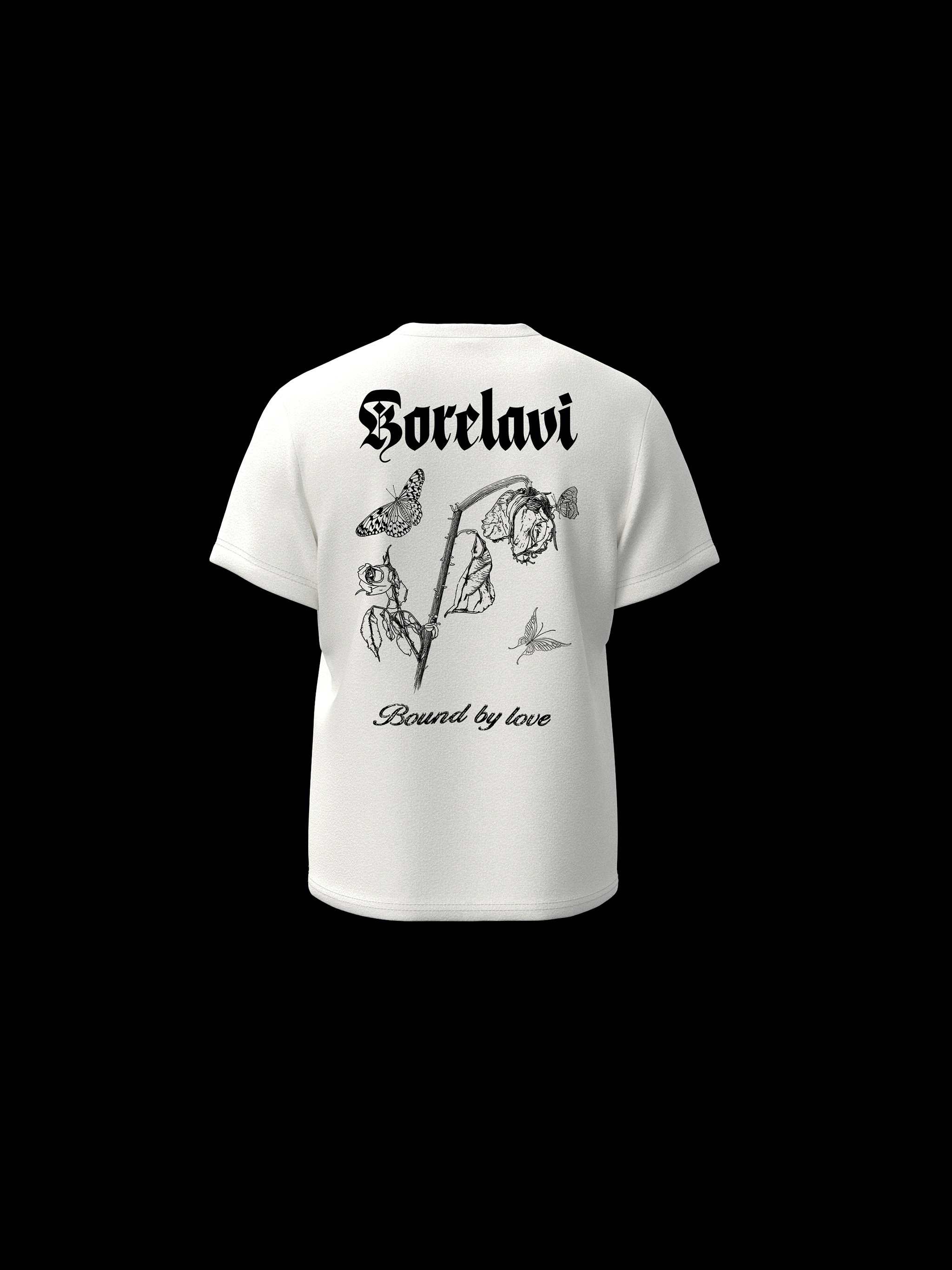 Bound by love printed T-shirt