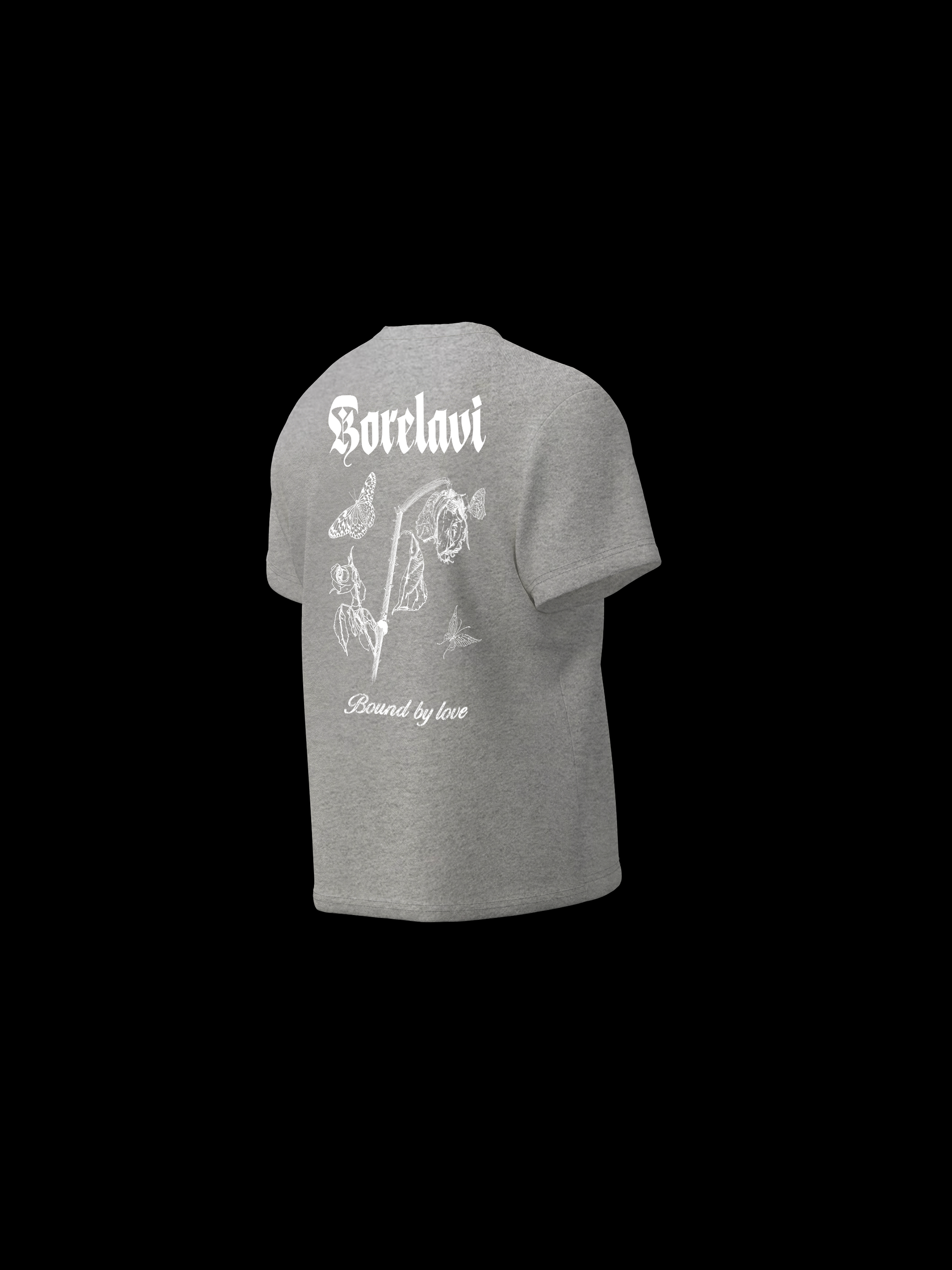 Bound by love printed T-shirt