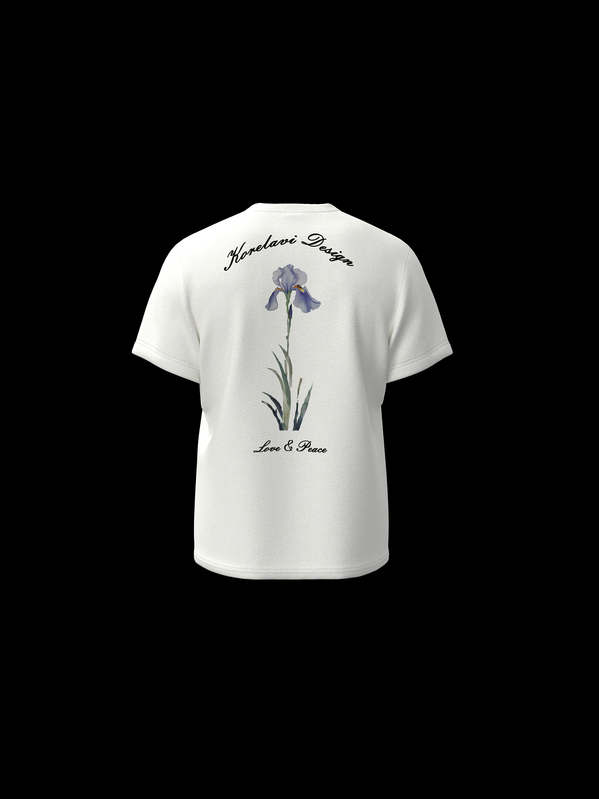 Handwritten Korelavi T-Shirt in white